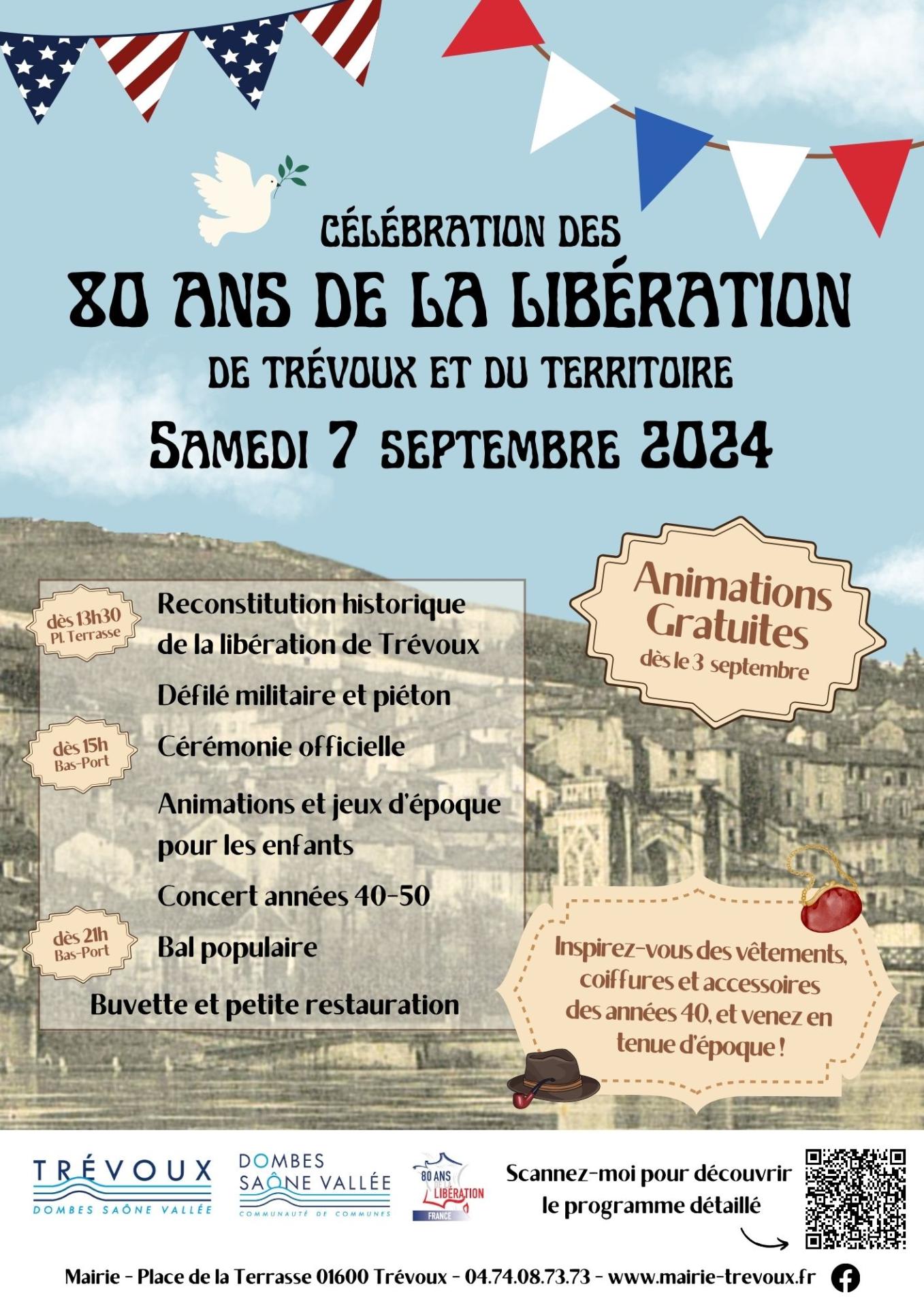 80 ANS LIBERATION DE TREVOUX